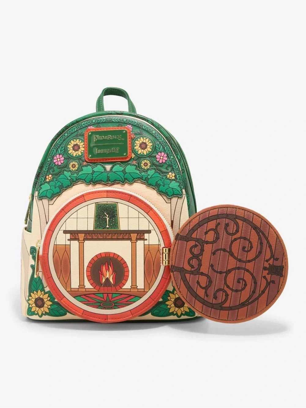 New Loungefly The Lord of the Rings Hobbit Home Figural Mini Backpack